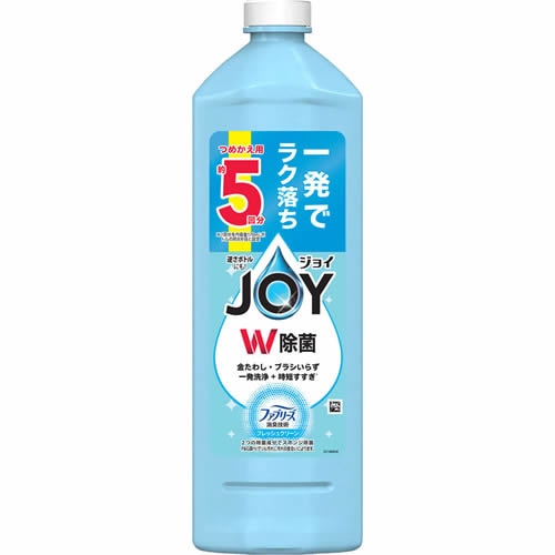 除菌ジョイコンパクト W消臭 フレッシュクリーン つめかえ用 特大 【670ml】(P&G)