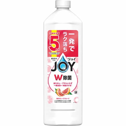 除菌ジョイコンパクト　贅沢グレープフルーツ　つめかえ用　特大　【670ml】(P&G)　「(○)店舗取置可」