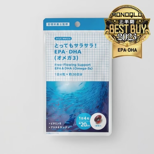 からだWelcia　とってもサラサラ！EPA・DHA（オメガ3）　【80粒】(ウエルシア)　