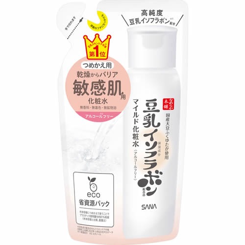 【得ダ値ＧＯＧＯ】なめらか本舗　マイルド化粧水NC　つめかえ用　【180ml】(常盤薬品工業)　「(○)店舗取置可」
