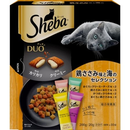 シーバ　デュオ　鶏ささみ味と海のセレクション　【200g】(マースジャパンリミテッド)