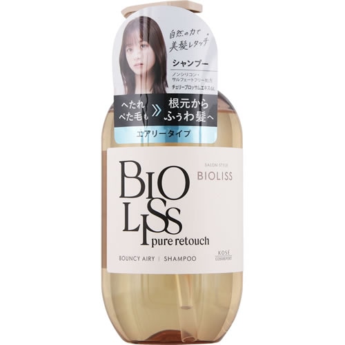 サロンスタイル　ビオリス　ピュアレタッチ　ぺたふぅわ シャンプー　【480ml】(コーセーコスメポート)　「(○)店舗取置可」