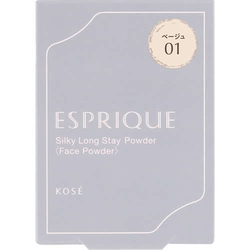 エスプリーク　シルキーロングステイ パウダー レフィル 01 ベージュ　【6g】(コーセー)　「(×)店舗取置不可」