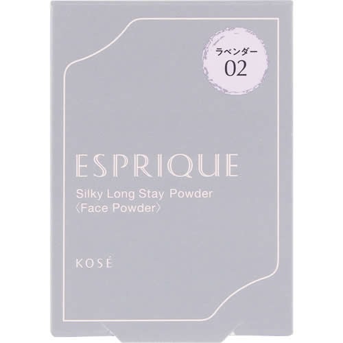 エスプリーク　シルキーロングステイ パウダー レフィル 02 ラベンダー　【6g】(コーセー)　「(×)店舗取置不可」