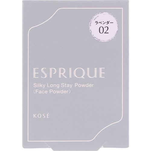 エスプリーク　シルキーロングステイ パウダー レフィル 02 ラベンダー　【6g】(コーセー)　「(×)店舗取置不可」
