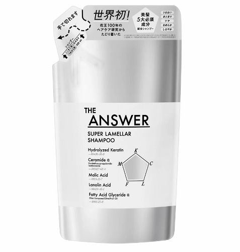 THE ANAWER(ジアンサー)　スーパーラメラシャンプー　つめかえ用【320ｍｌ】(花王)「(×)店舗取置不可」