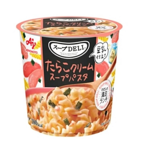 スープDELI たらこクリームスープパスタ (豆乳仕立て)【44.2ｇ×6個】(クノール)