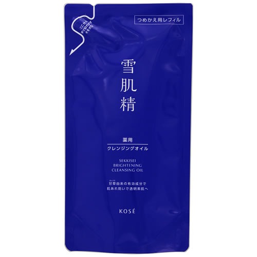薬用雪肌精　ブライトニング クレンジング オイル　つめかえ用レフィル　【135mL】(コーセー)　「(×)店舗取置不可」