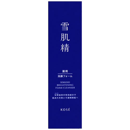 薬用雪肌精　ブライトニング クリーム ウォッシュ　【130g】(コーセー)　「(×)店舗取置不可」