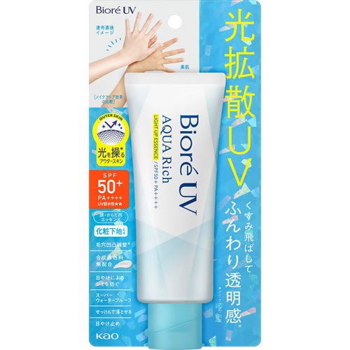 ビオレＵＶ　アクアリッチ　ライトアップエッセンス　【70g】(花王)