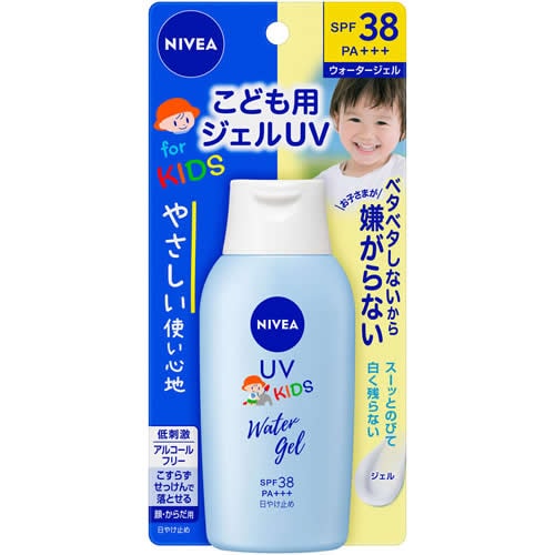 ニベアＵＶ　ウォータージェル　こども用　SPF38　【120g】(花王)