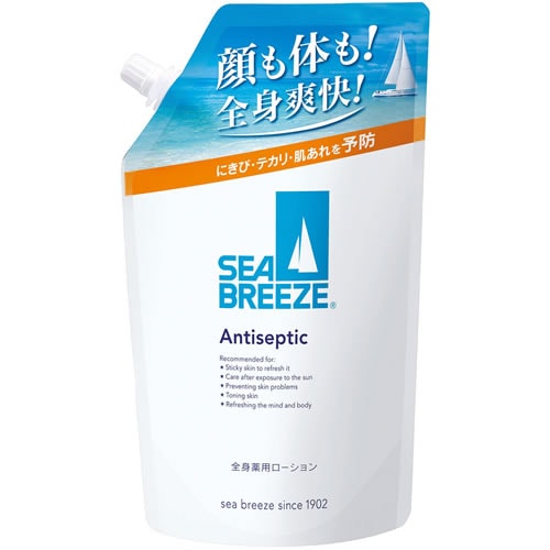 シーブリーズ　アンティセプティック f　全身薬用ローション　つめかえ用　【700mL】(ファイントゥデイ)　
