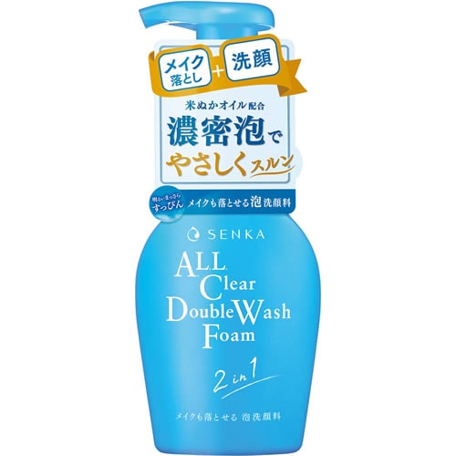 SENKA(センカ)　メイクも落とせる泡洗顔料 f　【150mL】(ファイントゥデイ)　「(○)店舗取置可」