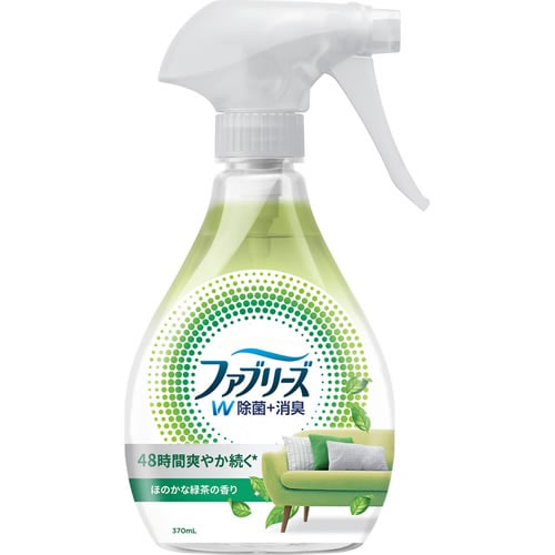 ファブリーズ W除菌 ほのかな緑茶の香り 本体 【370ml】(P&G) | すべて 