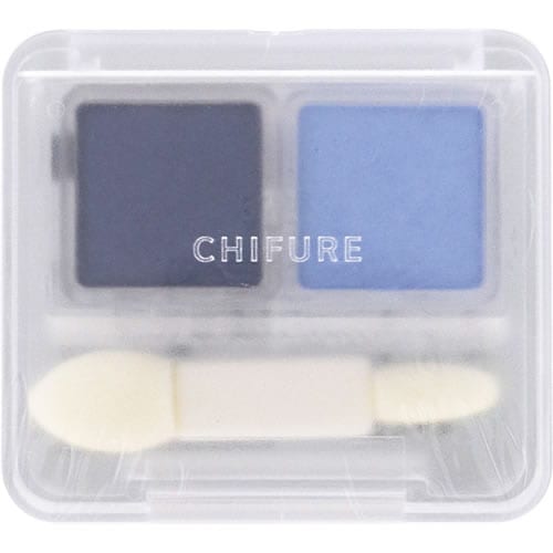 ちふれ　ツインカラーアイシャドウ93 ブルー系　【1個】(ちふれ化粧品)　「(×)店舗取置不可」