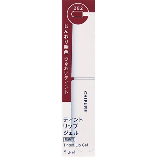 ちふれ　ティントリップジェル　282 ローズ系　【4.3g】(ちふれ化粧品)　「(×)店舗取置不可」