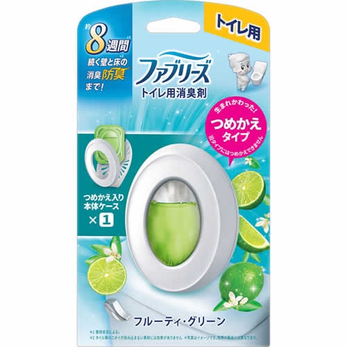 ファブリーズ　トイレ用　フルーティ・グリーン　本体　【1個】(P&G)　「(○)店舗取置可」