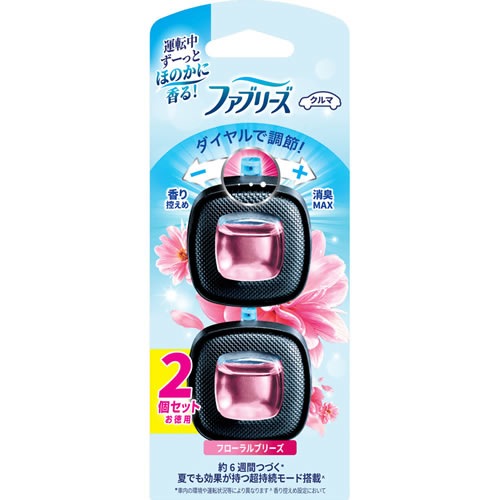ファブリーズ　イージークリップ　フローラルブリーズ　【2.5mL×2個】(P&G)　「(○)店舗取置可」