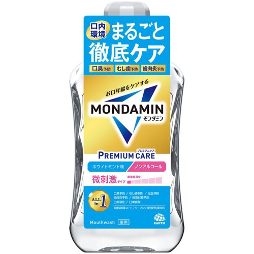 【得ダ値ＧＯＧＯ】モンダミン　プレミアムケア　ホワイトミント　【1000ml】(アース製薬)　「(○)店舗取置可」