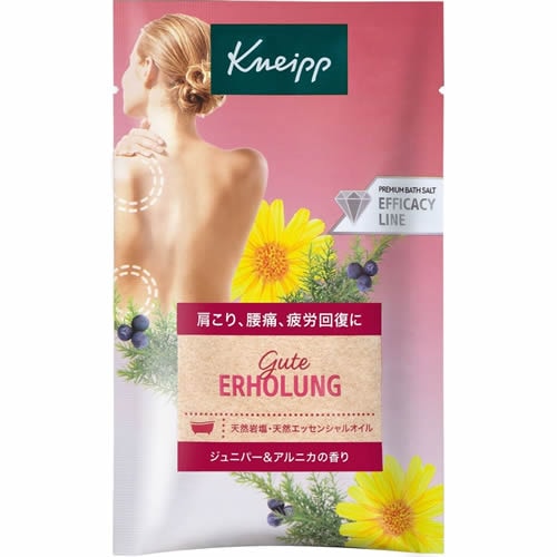 クナイプ　グーテエアホールング バスソルト　ジュニパー&アルニカの香り　【50g】(クナイプジャパン)　「(○)店舗取置可」