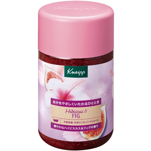 クナイプ　バスソルト　ハイビスカス&フィグの香り　【850g】(クナイプジャパン)　