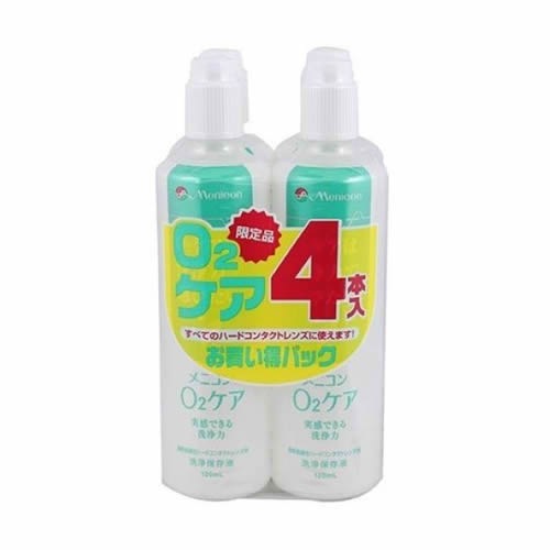 Ｏ２ケア　【120ml×4本パック】(メニコン)　