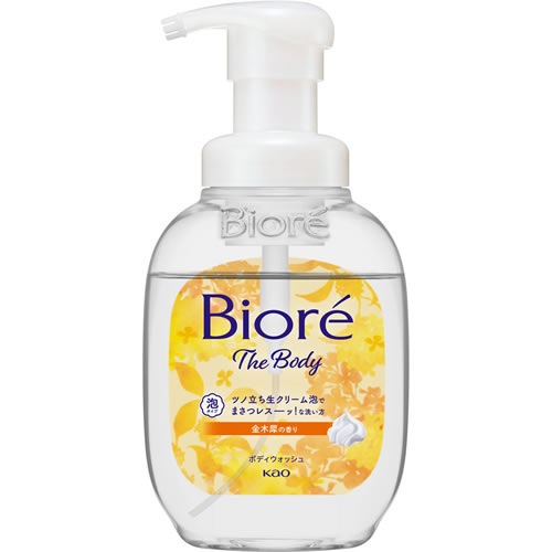 ビオレ ザ ボディ　泡タイプ　金木犀の香り　ポンプ　【540ml】(花王)　