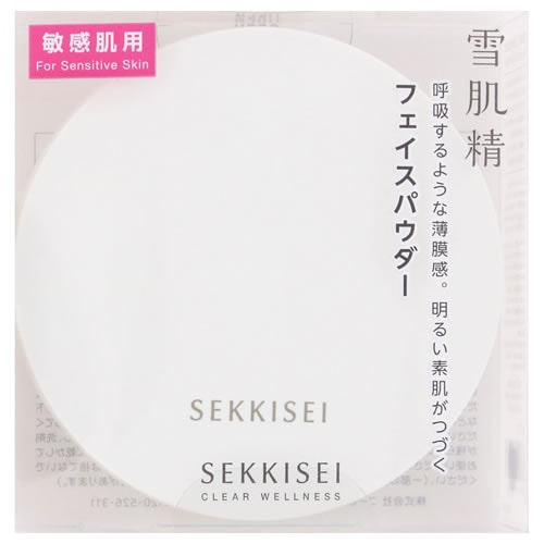 雪肌精 クリアウェルネス　エアリースキンヴェール　フェイスパウダー　【10g】(コーセー)　「(×)店舗取置不可」