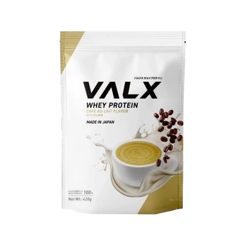 バルクス　ホエイプロテイン　カフェオレ風味　【420g】(VALX)　「(×)店舗取置不可」