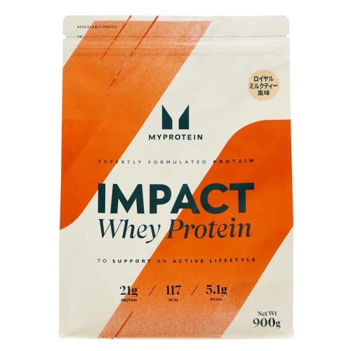 マイプロテイン　インパクトホエイプロテイン　ミルクティ風味　【900g】(伊藤忠商事)　「(×)店舗取置不可」