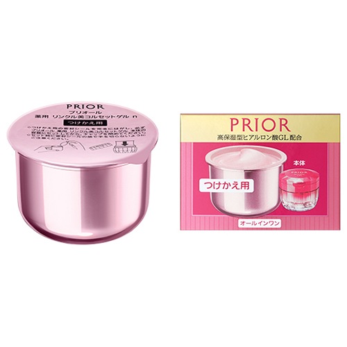 【未開封】資生堂プリオール 薬用リンクル美コルセットゲル 90g 付け替えよう付 資生堂 プリオール 薬用 リンクル美コルセットゲル (つけかえ用) 90g