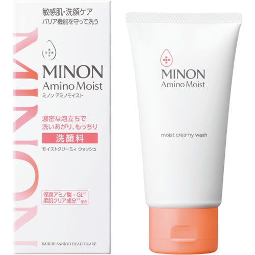 ミノン　アミノモイスト モイストクリーミィ ウォッシュ【100g】(第一三共ヘルスケア)　「(○)店舗取置可」