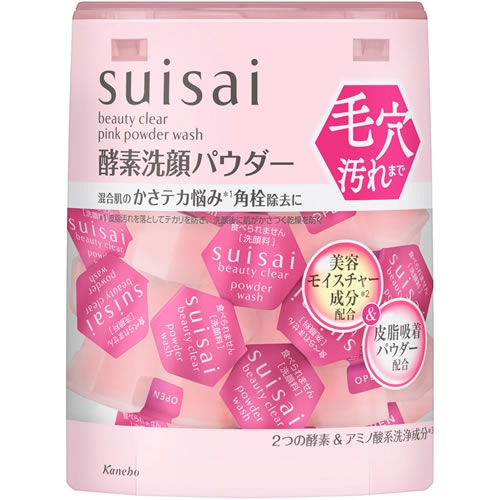 スイサイ　ビューティクリア　ピンク　パウダーウォッシュ　【0.4ｇ×32個】(カネボウ)　