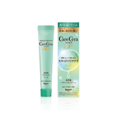 ケアセラＡＰ　高保湿先行バリアスキンバーム【24g】(ロート製薬)　「(○)店舗取置可」