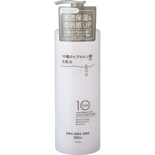 10種のヒアルロン酸化粧水【500ml】(熊野油脂) | 化粧品,ビューティ