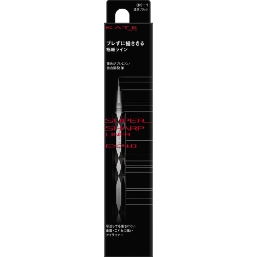 ケイト　スーパーシャープライナーEX4.0　BK-1 漆黒ブラック　【0.5ml】(カネボウ)　