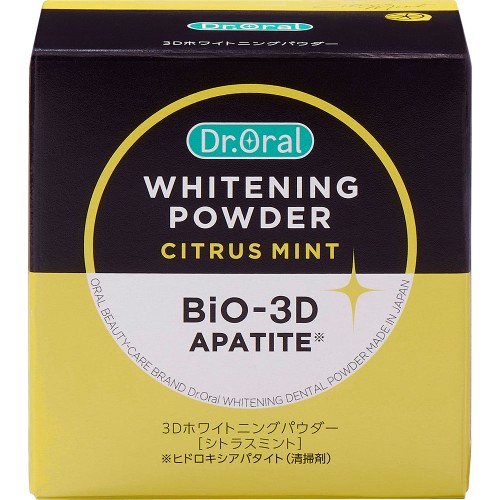 Dr.オーラル 3Dホワイトニングパウダー　シトラスミント【25ｇ】(エクロール)