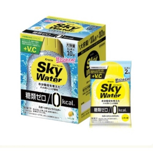 スカイウォーター　レモン味　【1Ｌ用×10袋】(クラシエフーズ)