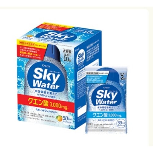 スカイウォーター　グレープフルーツ味　【1Ｌ用×10袋】(クラシエフーズ)