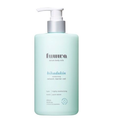 fuuwa(フウワ)美容液ボディーミルク　美肌菌　ピュアサボンの香り【400ml】(インターファーマ)