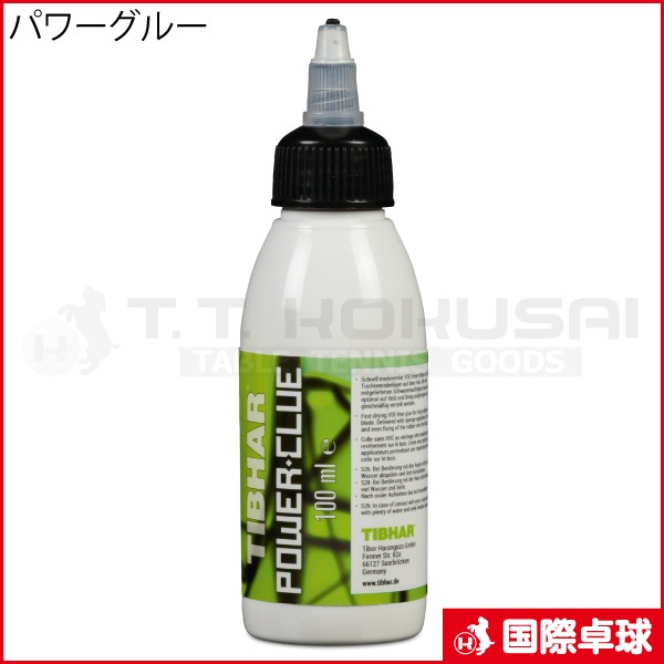 卓球用接着剤 スピードグルー ハード（高濃度タイプ） 1Lボトル 刷毛