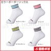 カラーボーダーソックス