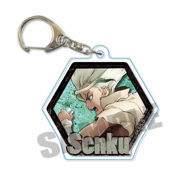 Dr.STONE 缶バッジ アニメシーン 石神千空 あさぎりゲン 大木大樹 羽京