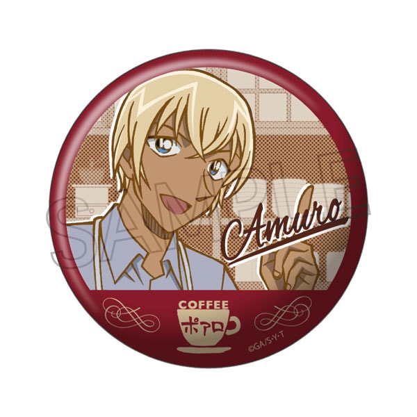 HOBBYCAT | 名探偵コナン 喫茶ポアロシリーズ 缶バッジ 2024 安室透