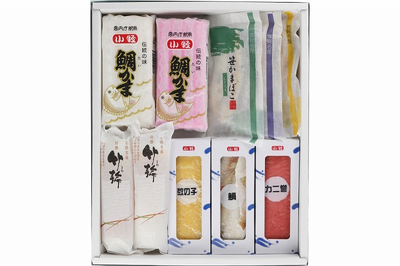 みなと敦賀の鯛かま詰合せ 赤白