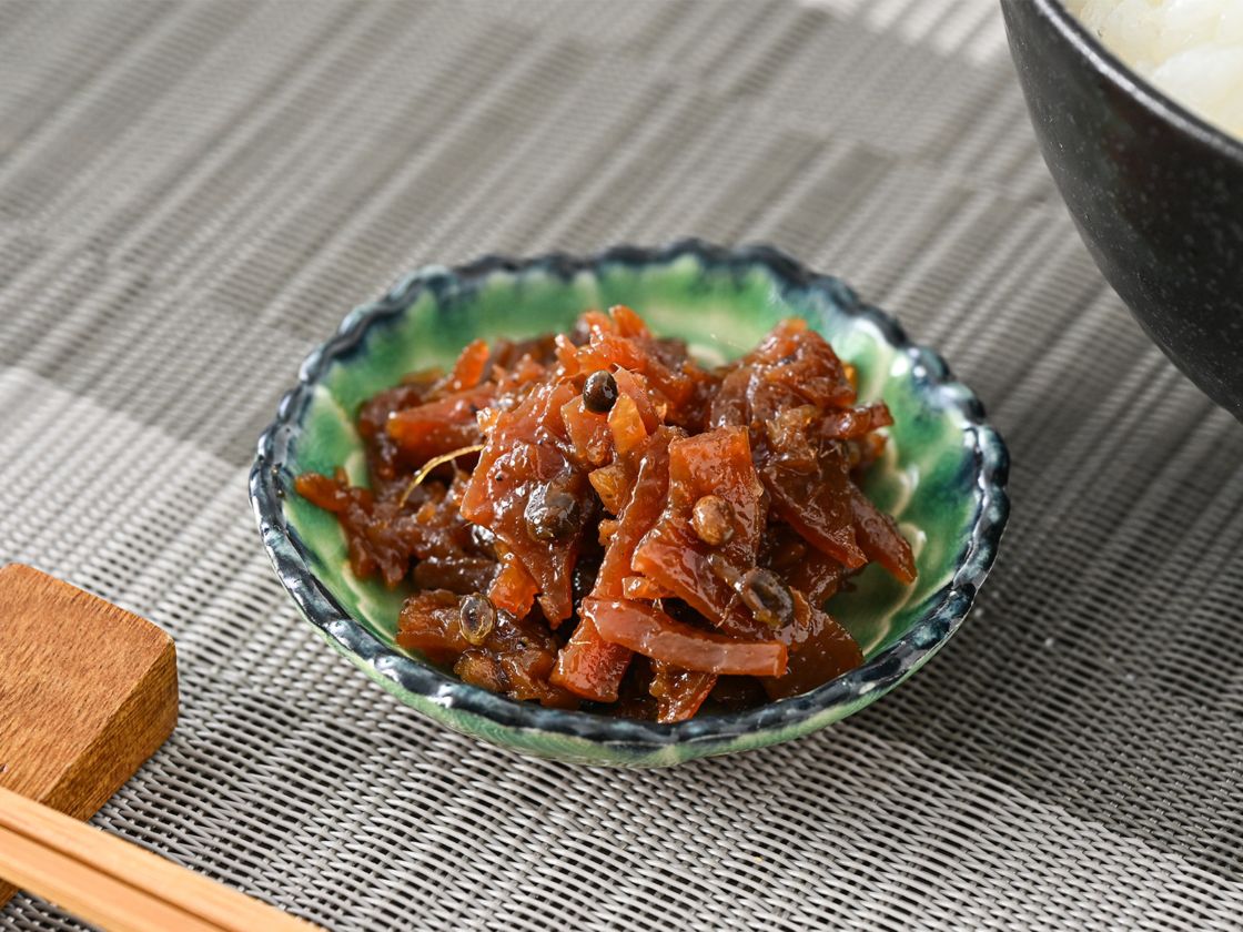 かまぼこのしぐれ煮（山椒入）