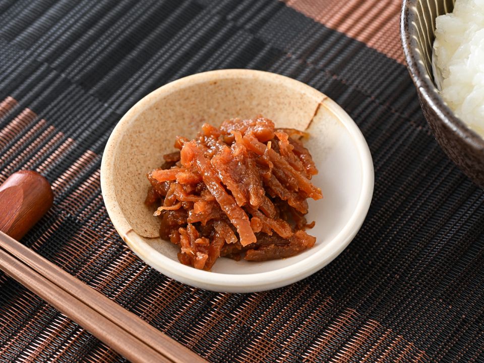 かまぼこのしぐれ煮（明太入）