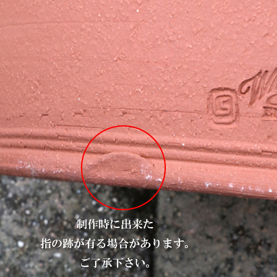 予約素焼き鉢 ウィッチフォード バクサスポット 644 テラコッタ