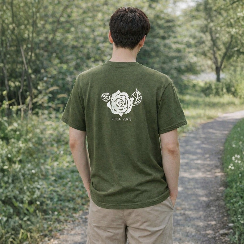 ガーデニングTシャツ コマツガーデン オリジナル Tシャツ オリーブ