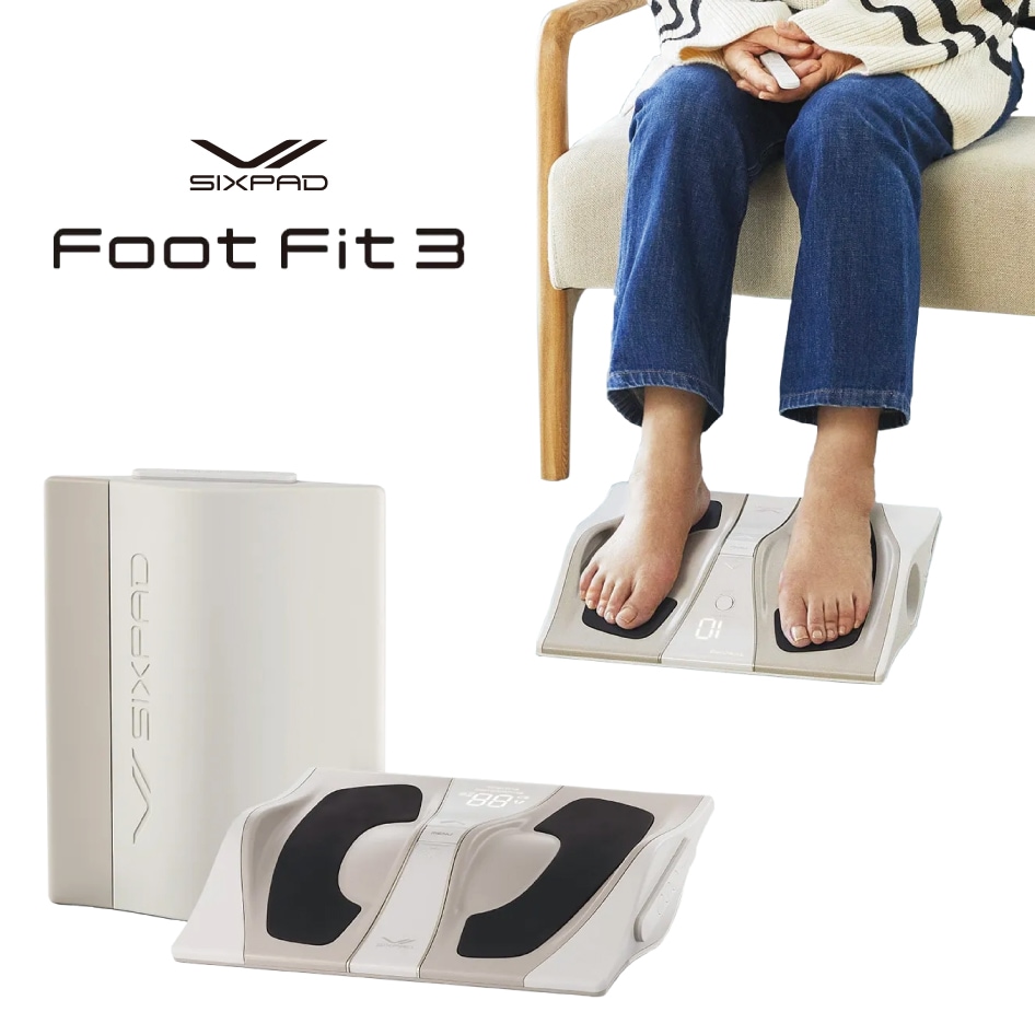 【新品未使用品】SIXPAD Foot Fit 3 EMS運動器 「フットフィット3」 | SIXPAD | SE-BZ-02A